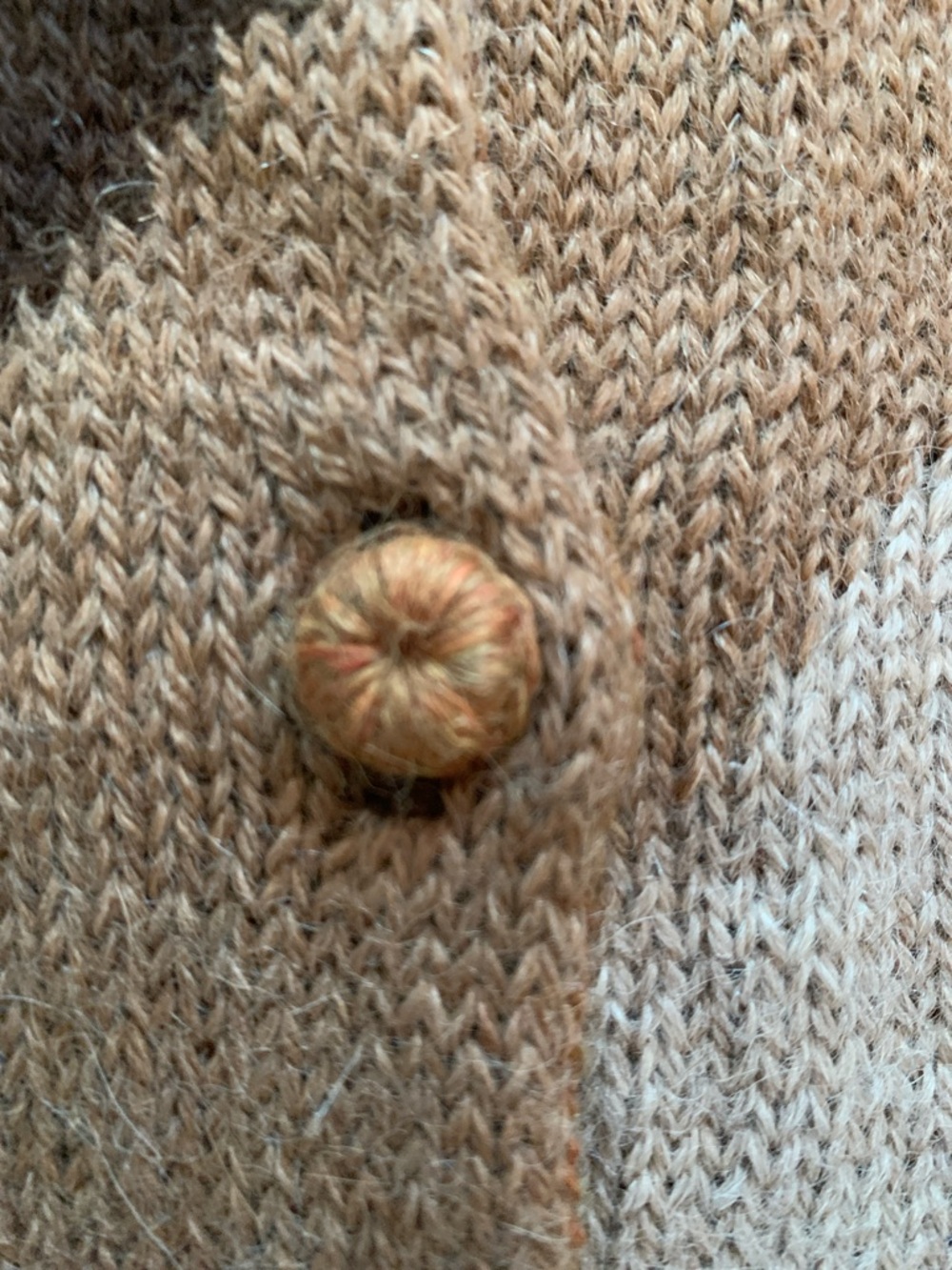 Vintage Leo Peressi Button-Front Sweater. 100% Alpaca. Women’s XL - Picture 4 of 5